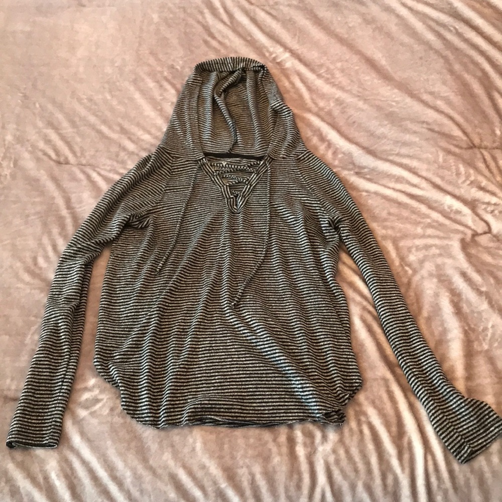 Plush hoodie